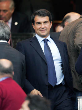 Joan Laporta, förbundskapten, Barcelona