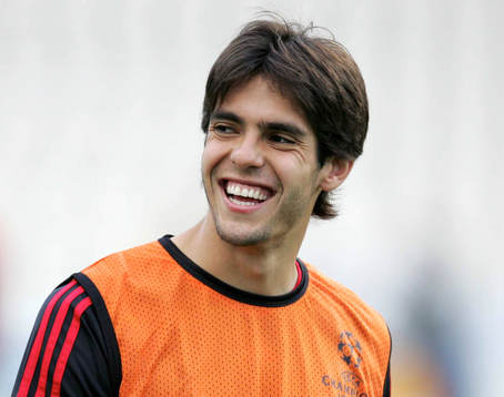 Kaka, Milan. Träning