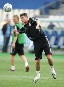 Steven Gerrard, Liverpool. Träning