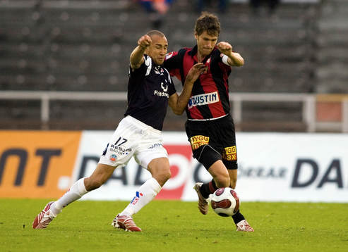 Henrik Larsson, Helsingborg och Håkan Malmström,