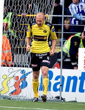 Martin Andersson, Elfsborg, skriker