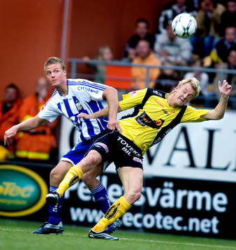Ragnar Sigurdsson, IFK Göteborg och Mathias Svensson,