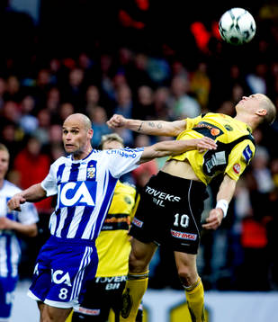 Tomas Olsson, IFK Göteborg och Jon Jönsson, Elfsborg