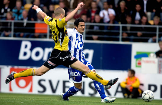 Andres Vasquez, IFK Göteborg och Samuel Holmen, Elfsborg