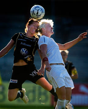 Nilla Fischer, Ldb och Lise Klaveness, Umeå