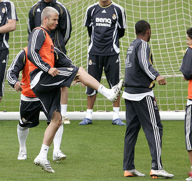 David Beckham, Real Madrid, skojar