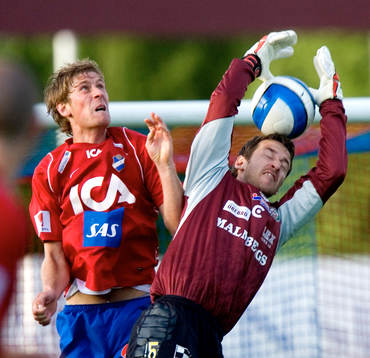 Richard Richardsson, målhjälte för några dagar sedan,