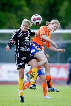 Linda Blom, Bälinge och Alexandra Nilsson, Sunnanå