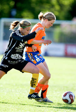 Linda Blom, Bälinge och Alexandra Nilsson, Sunnanå