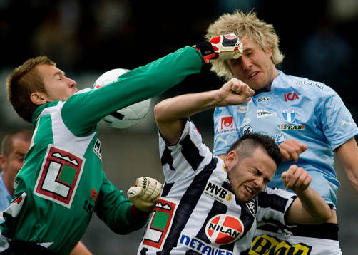 Lee Baxter (målvakt) Landskrona, Ola Toivonen, Malmö och