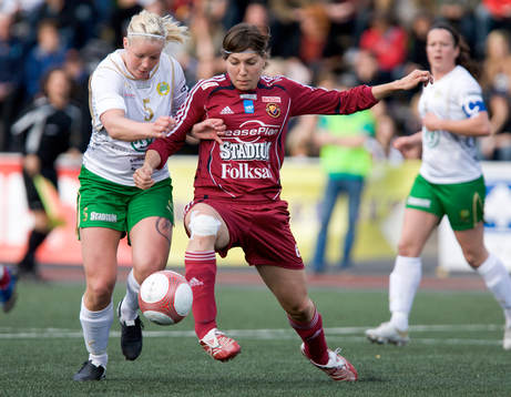 Elin Sölveskog, Hammarby och Sara Thunebro, Djurgården