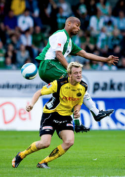 Mathias Svensson, Elfsborg och Christian Traoré, Hammarby