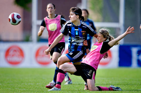 Linda Forsberg, Djurgården och Frida Nordin, Malmö