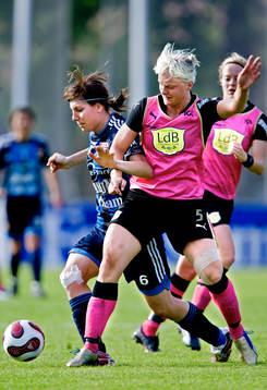 Linda Forsberg, Djurgården och Nilla Fischer, Malmö
