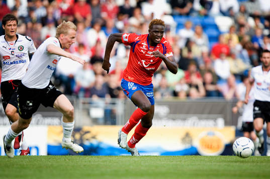 McDonald Mariga och Fredrik Samuelsson