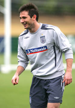 Frank Lampard, England. Glädje