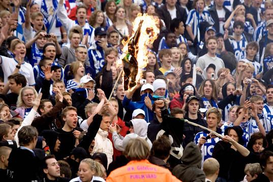 Fotboll, Allsvenskan, Göteborg - Gais