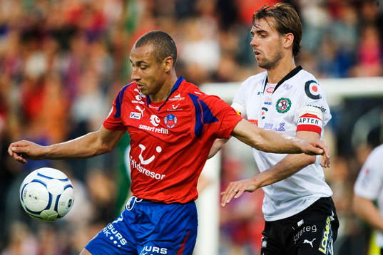 Henrik Larsson och Joel Riddez