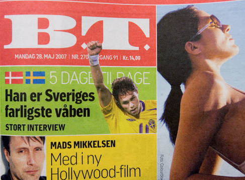Dagens tidning. BT