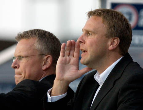 Jan Andersson, tränare och Jonas Wirmola, assisterande