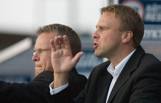 Jan Andersson, tränare och Jonas Wirmola, assisterande
