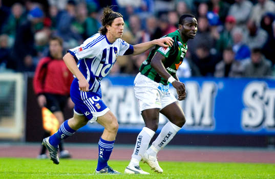 Gustav Svensson,  Göteborg, Ipke Ekong, GAIS