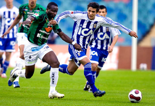 Ipke Ekong, GAIS, Andres Vasquez, Göteborg