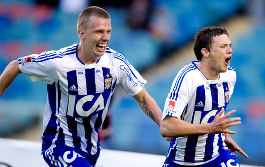 Pontus Wernbloom, Marcus Berg, Göteborg, jubel