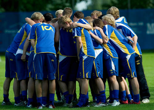 Fotboll, Sverige U21, träning