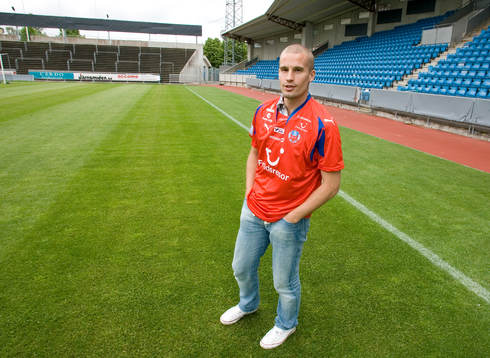 Christoffer Andersson, klar för Helsingborg, här på