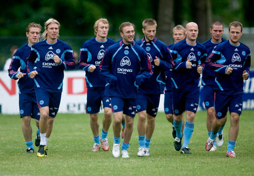Fotboll, Danmark, träning
