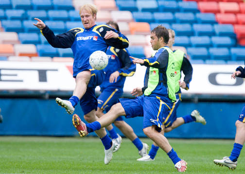 Petter Hansson och Johan Elmander