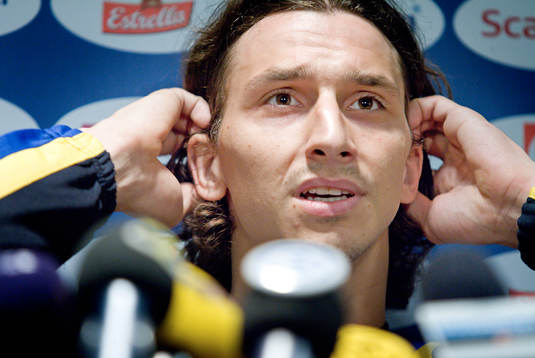 Presskonferens, Zlatan Ibrahimovic