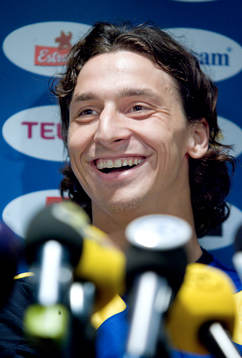 Presskonferens, Zlatan Ibrhimovic