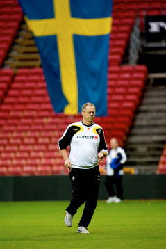 Lars Lagerbäck, förbundskapten, Sverige