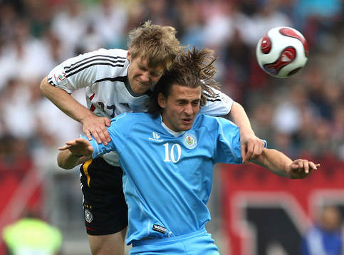 Per Mertesacker, Tyskland och Manuel Marani San Marino