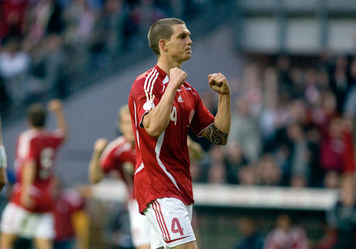 Daniel Agger, Danmark, jubel