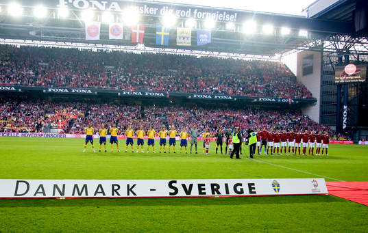 Laguppställning på Parken