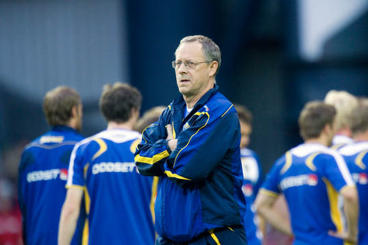 Lars Lagerbäck, förbundskapten, Sverige
