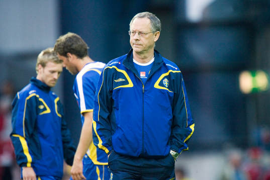 Lars Lagerbäck, förbundskapten, Sverige