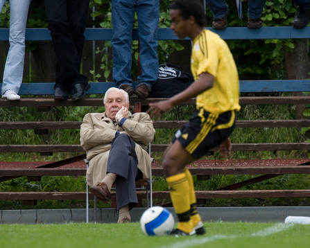 Lennart Persson, hedersordförande, IFK Hässleholm, på