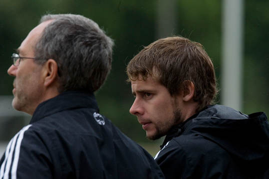 Daniel Nilsson och Affe Jönsson, tränare, Hässleholm