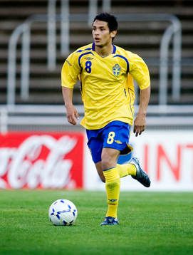 Fotboll, Landslag, U21, Andres Vasquez, Sverige