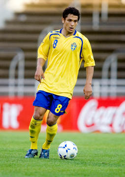 Fotboll, Landslag, U21, Andres Vasquez, Sverige