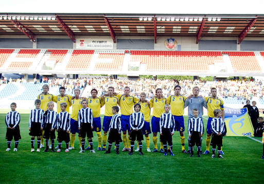 Fotboll, Landslag, U21, laguppställning, lagbild, Sverige