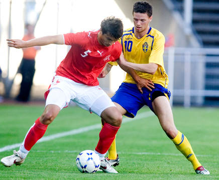 Marcus Berg Sverige och Beg Ferati, Schweiz