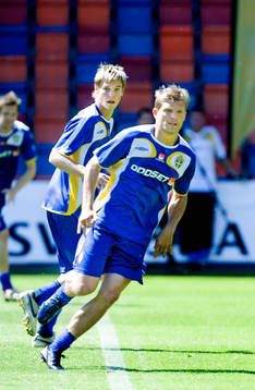 Markus Rosenberg och Marcus Allbäck, anfallspar?