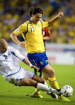 Gretar Steinsson, Island och Zlatan Ibrahimovic, Sverige