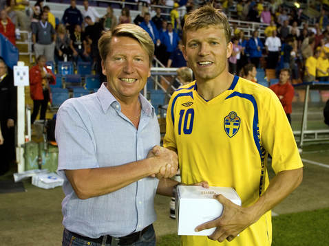 Marcus Allbäck, Sverige matchens lirare