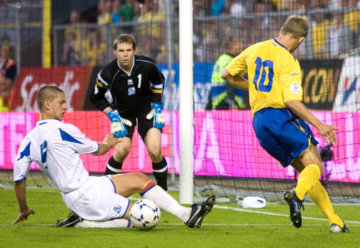 Ivar Ingimarsson och Marcus Allbäck